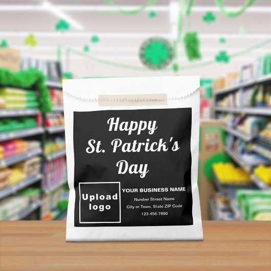 Black Business Brand, St. Patrick's Day, Papieren  Bedankzakje