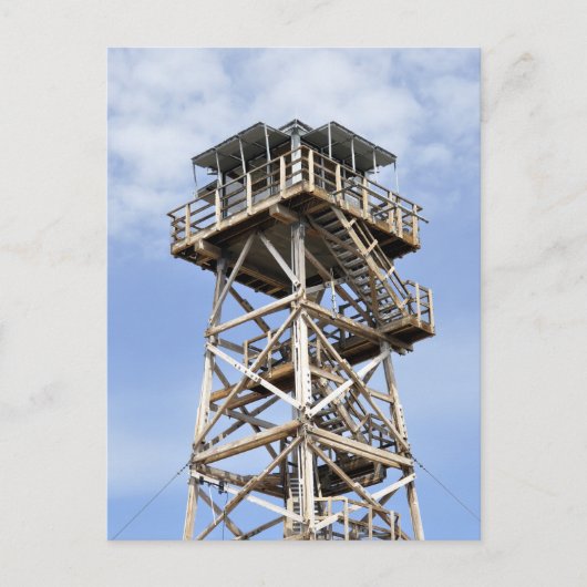 Black Butte Lookout Tower Briefkaart (Voorkant)