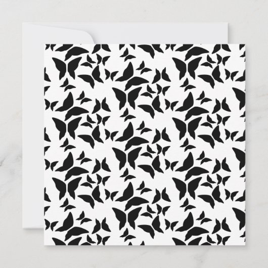 Black Butterflies Scattered sparen de Datum (Achterkant)