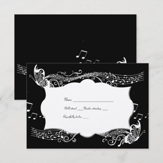 Black Butterfly Music Fidelity rsvp (Voorkant / Achterkant)