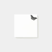 Black Butterfly Post-it® notes (Voorkant)