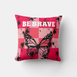 Black butterfly Sweet Modern candy abstract art Kussen