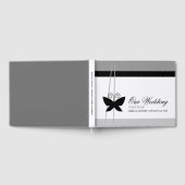 Black Butterfly Wedding Gastenboek (Volledig)