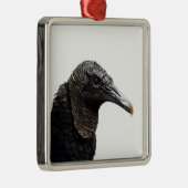 Black Buzzard Metalen Ornament (Rechts)