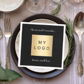 Black cafe bar business logo slogan quote servet