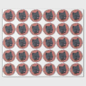 Black Cairn Head Studie Cadeaupapier (Vlak)