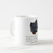 Black Cairn Terrier Keepomwille - Vrouw Koffiemok (Voorkant links)