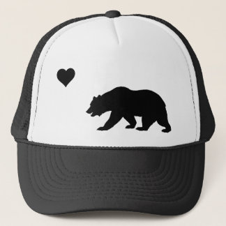 Black California Love Trucker Hat Pet