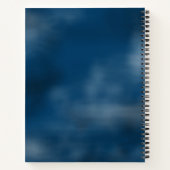 Black Calla Lilies Pink Center Notitieboek (Achterkant)