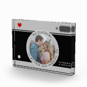 Black Camera Photo Unique Wedding Jubileum Fotoblokken (Rechts)