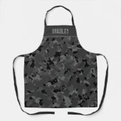 Black Camo Custom Schort (Voorkant)