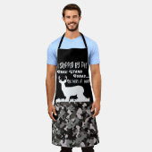 Black Camo Deer Hunting Funny Quote Buck Schort (Gedragen)
