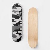 BLACK CAMO - Skateboard (Voorkant)