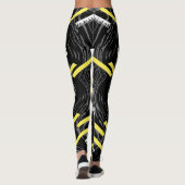 Black camouflage AI cmo sport 1, Leggings (Achterkant)