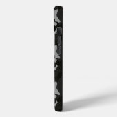 Black Camouflage Pattern Case-Mate iPhone Case (Achterkant / Links)