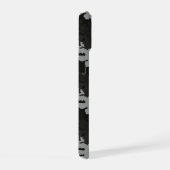 Black Camouflage Pattern iPhone 15 Case (Rechterkant)