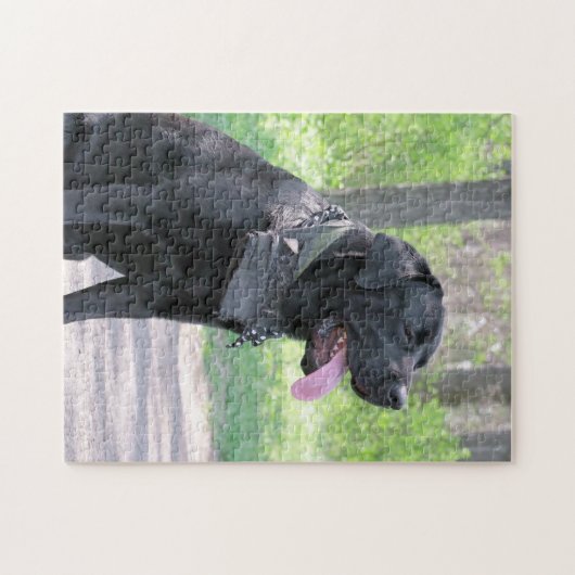 Black Cane Corso Legpuzzel (Horizontaal)