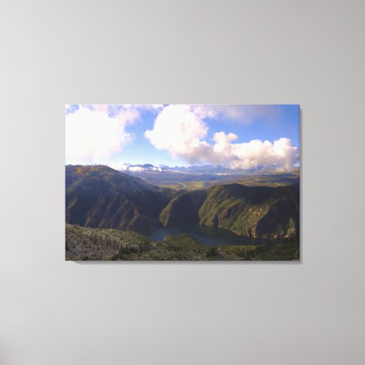 Black Canyon Canvas Afdruk (Voorkant)