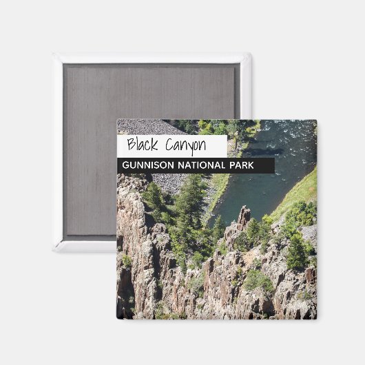 Black Canyon, Gunnison National Park Magneet (Voorkant / Achterkant)
