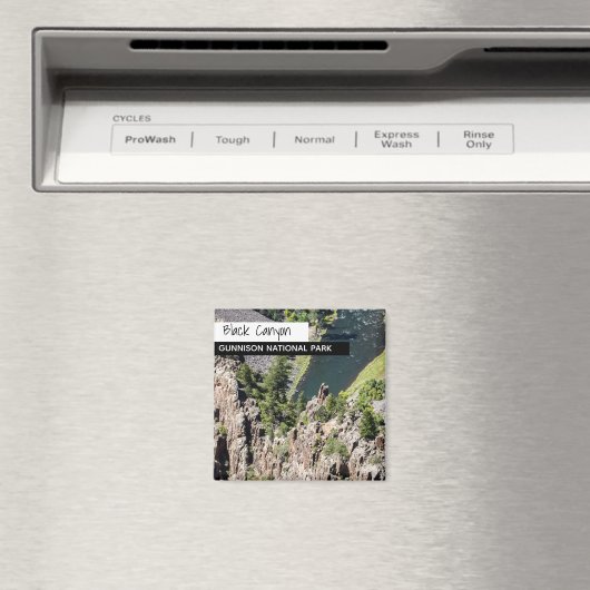 Black Canyon, Gunnison National Park Magneet (Insitu (Vaatwasser))