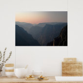 Black Canyon Morning Poster (Keuken)