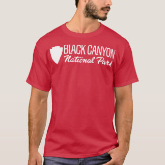 Black Canyon National Park Retro Arrowhead Wordmar T-shirt