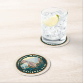 Black Canyon National Park Ronde Kartonnen Onderzetter (Insitu)