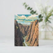 Black Canyon of the Gunnison National Park Art Briefkaart (Staand voorkant)