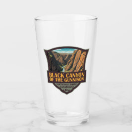 Black Canyon of the Gunnison National Park Art Glas