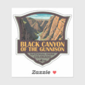 Black Canyon of the Gunnison National Park Art Sticker (Vel)