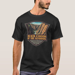 Black Canyon of the Gunnison National Park Art T-shirt