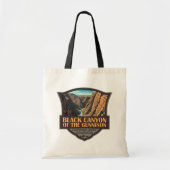 Black Canyon of the Gunnison National Park Art Tote Bag (Voorkant)