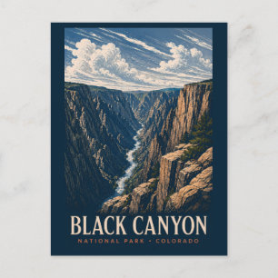 Black Canyon of the Gunnison National Park Modern Briefkaart