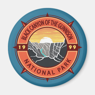 Black Canyon van de Gunnison National Park Compass Magneet