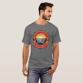 Black Canyon van de Gunnison National Park Compass T-shirt (Voorkant volledig)