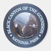 Black Canyon van de Gunnison NP (C) Magneet (Voorkant)