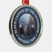 Black Canyon van de Gunnison NP (C) Metalen Ornament (Rechts)