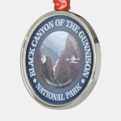 Black Canyon van de Gunnison NP (C) Metalen Ornament (Links)