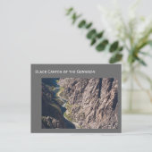 Black Canyon van het Gunnison National Park Briefkaart (Staand voorkant)
