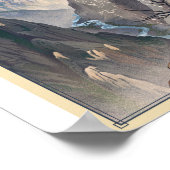 Black Canyon van het Gunnison National Park Litho Poster (Hoek)