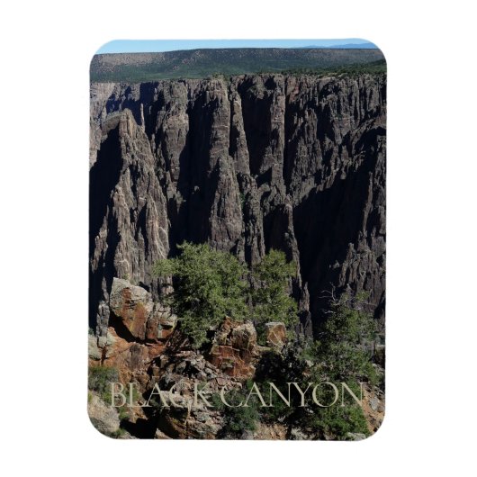 Black Canyon van het Gunnison National Park Magnet Magneet (Verticaal)