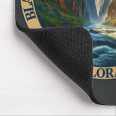 Black Canyon van het Gunnison National Park Muismat (Hoek)