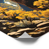 Black Canyon van het Gunnison National Park Poster (Hoek)