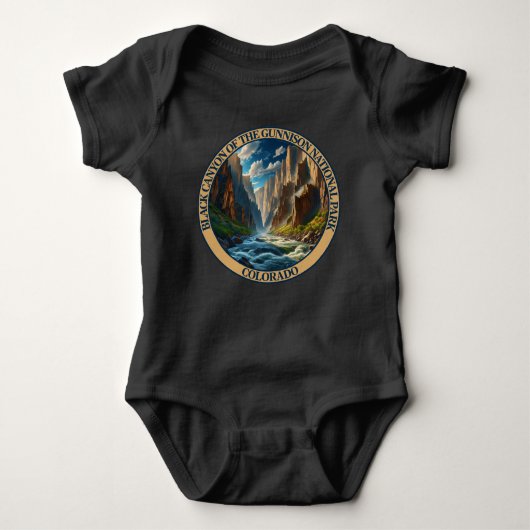 Black Canyon van het Gunnison National Park Romper (Voorkant)
