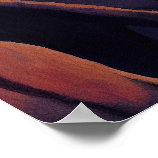 Black Canyon Waterverf Poster (Hoek)