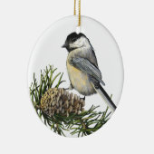 Black-Capped Chickadee Ornament (Rechts)