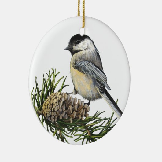 Black-Capped Chickadee Ornament (Rechts)
