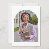 Black caps nurse pinning ceremony kaart (Achterkant)