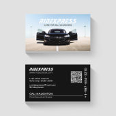 Black Car Rental Service Zwart Visitekaartje