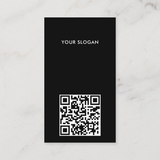 Black Carbon Fiber Gold Huur een luxe auto Chauffe Visitekaartje (Achterkant)